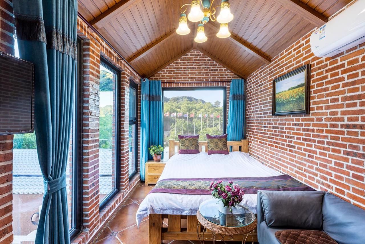 Beijing Mutianyu Great Wall Wangshanyuan Homestay Хуайроу Екстериор снимка